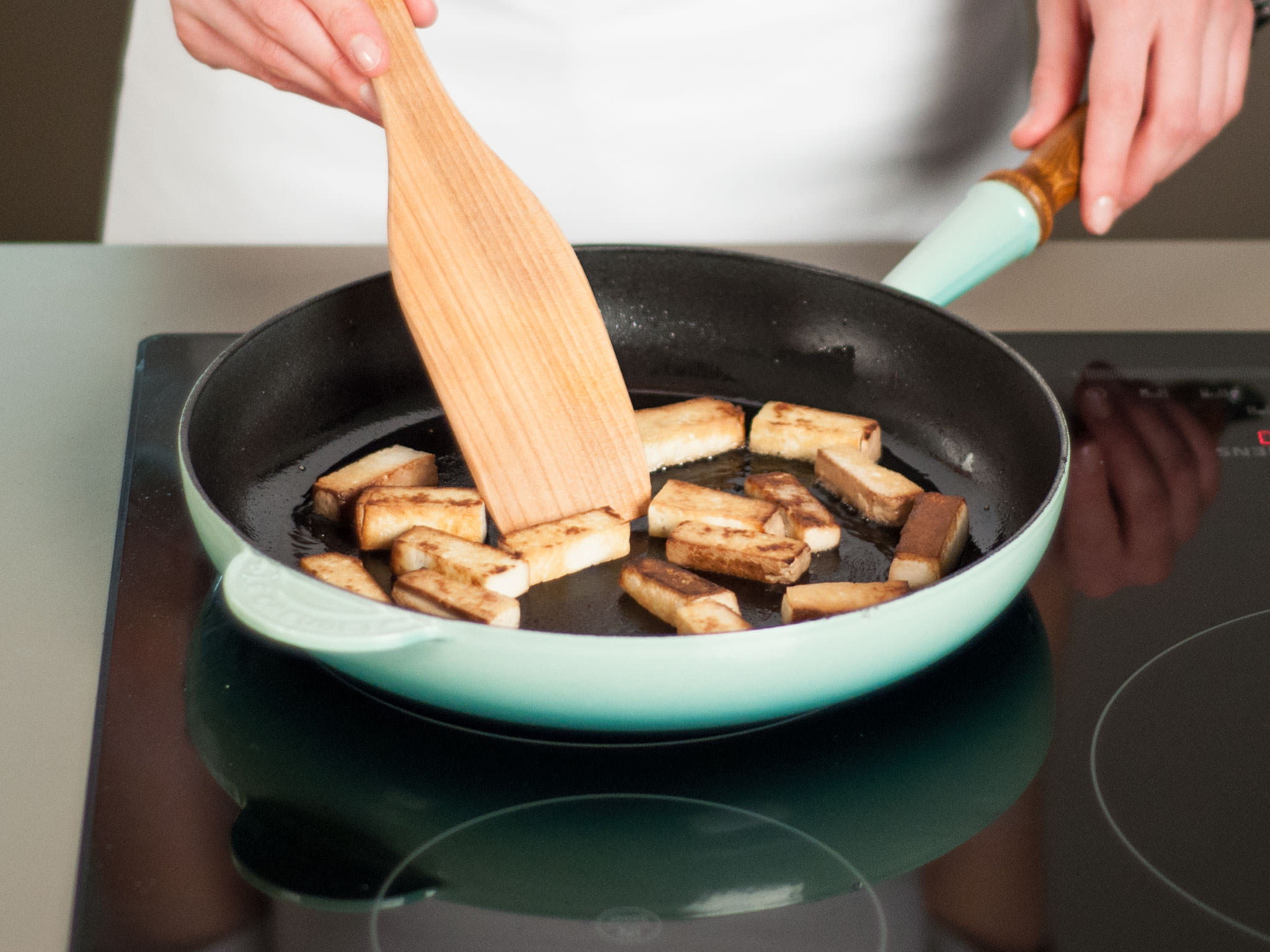 Tofu stir fry with rice