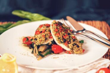 Turbot a la Bordelaise with Swiss chard