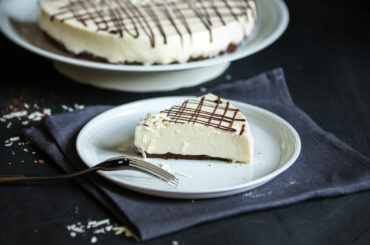 White chocolate cheesecake