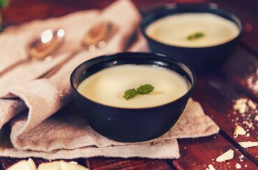 White chocolate mousse