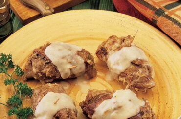 Beef Rolls in Cream Sauce