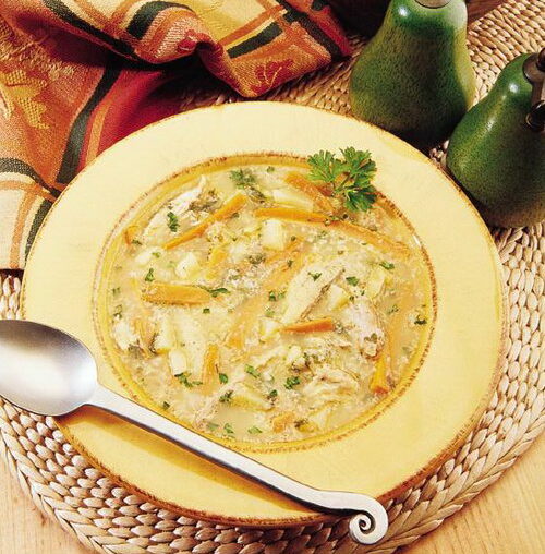 North African Chicken Soup/Marak Off Mizarahi