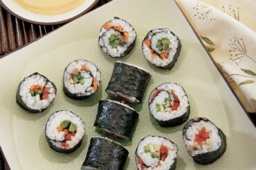 Seaweed Rice Rolls