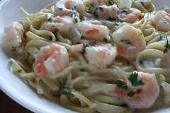 Shrimp Alfredo 