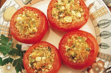 Stuffed Tomatoes with Feta Cheese