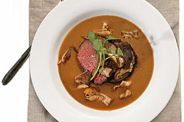 Coffee-Roasted Fillet of Beef