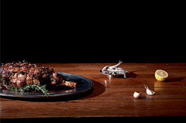 Roast Leg of Lamb With Anchovy, Garlic and Rosemary