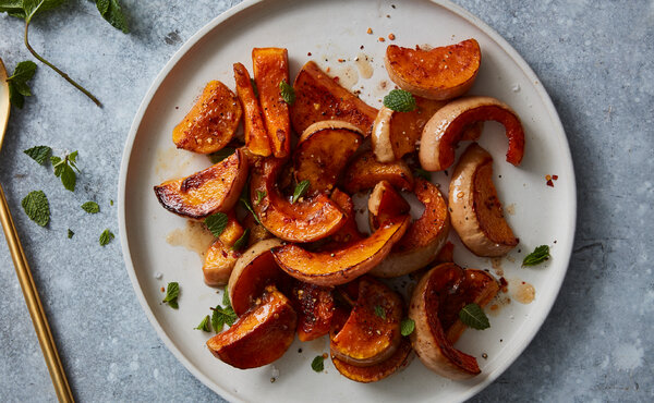 Roasted Butternut Squash With Brown Butter Vinaigrette