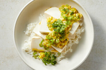Sook Mei Faan (Cantonese Creamed Corn With Tofu and Rice)