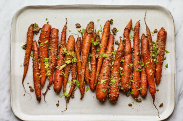Larder’s Smoked Carrots With Roasted Yeast