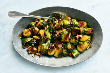 Roasted Brussels Sprouts With Honey and Miso