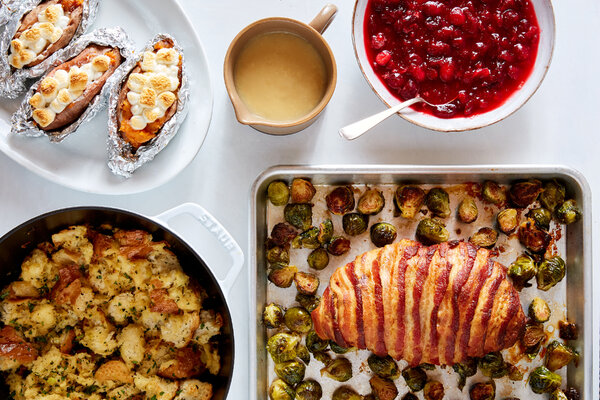 One-Pan, One-Pot Thanksgiving Dinner
