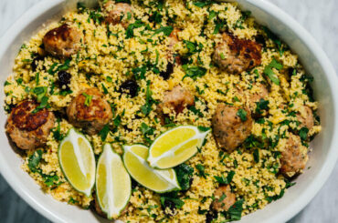 Chicken Koftas With Lime Couscous