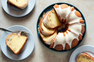 Bananas Foster Pound Cake