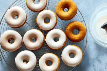Baked Pumpkin Doughnuts