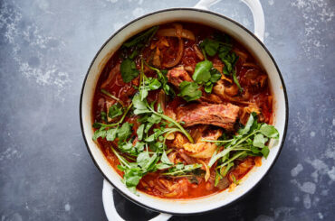 Kimchi Jjigae With Ribs