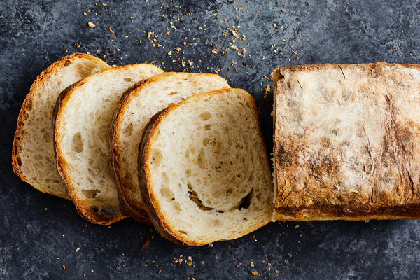Low-Knead Sandwich Bread