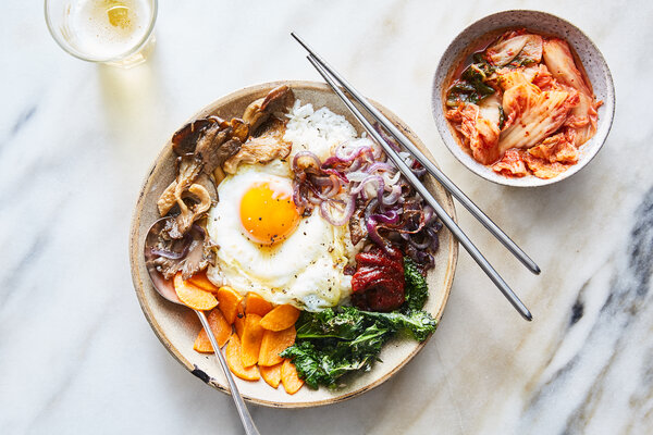 Sheet-Pan Bibimbap