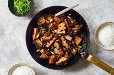 Glazed Tofu With Chile and Star Anise