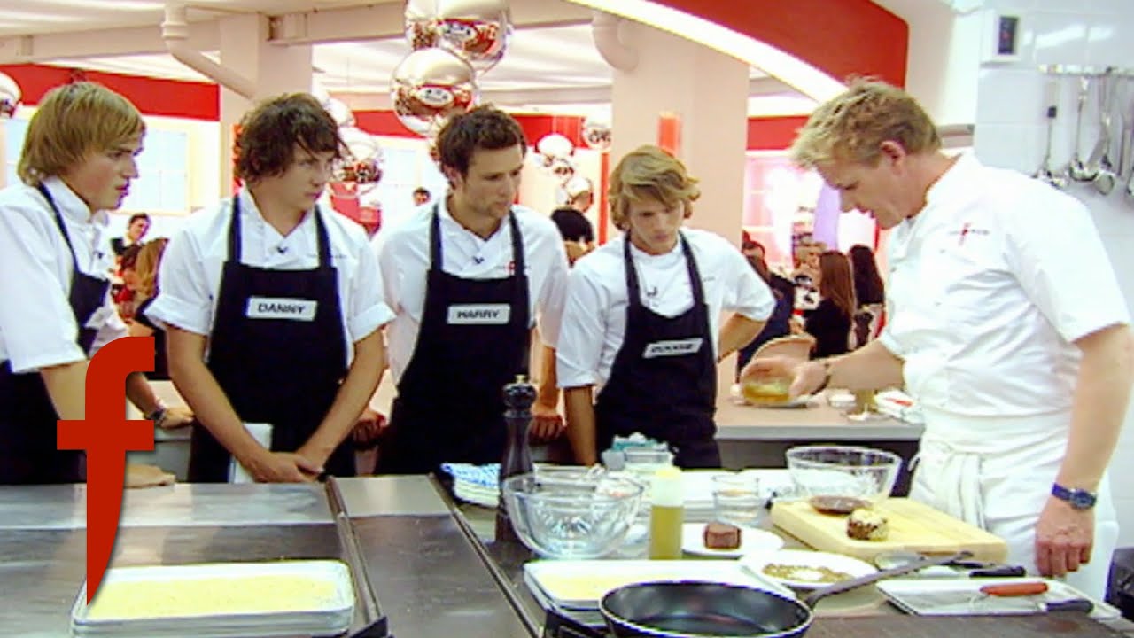 Gordon Ramsay Teaches McFly How To Make A Beef Salad | The F Word With Foxy Games