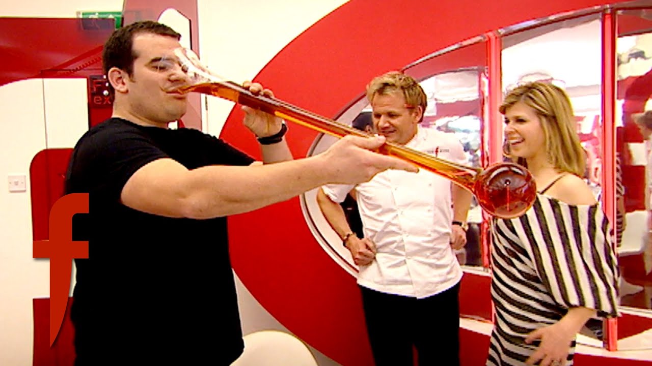 Gordon Learns How To Drink A Yard of Ale | The F Word With Foxy Games