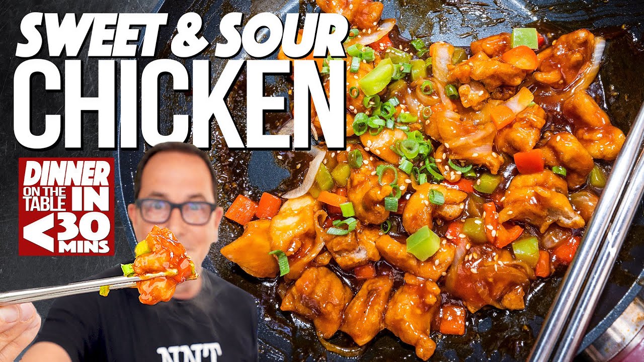 THE ULTIMATE SWEET & SOUR (AND SPICY!) CHICKEN AT HOME | SAM THE COOKING GUY