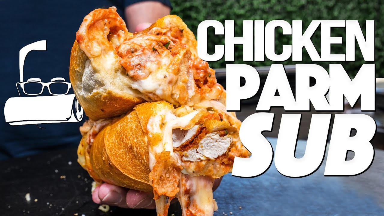 THE CHICKEN PARM CHEESY AF SUB SANDWICH SAM THE COOKING GUY Bing Chef The Art of Cooking