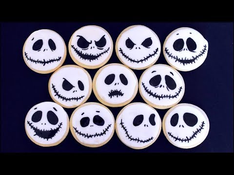 Jack Skellington Cookies for Halloween!!!