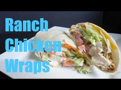 Ranch Chicken Wraps