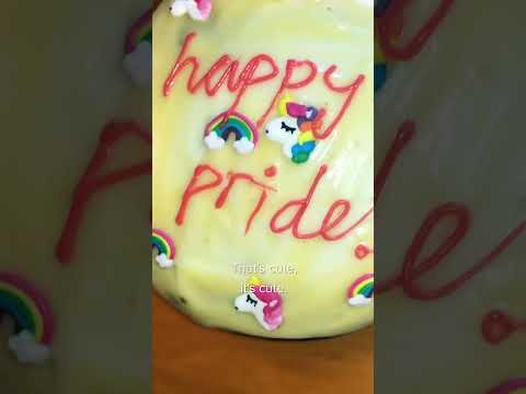 11 Layer Pride Cake #Shorts