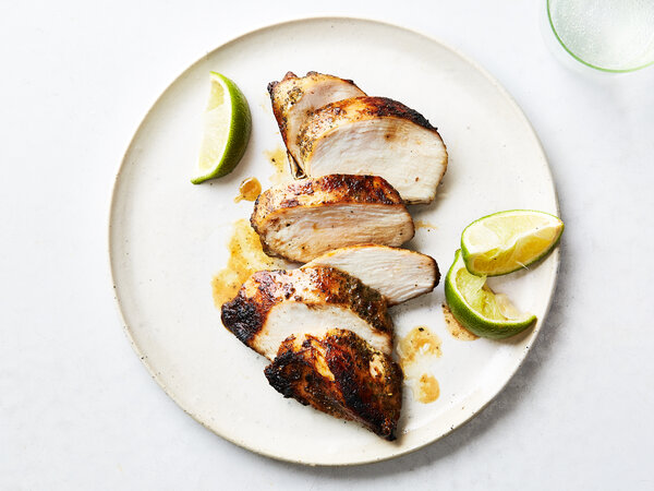 Dry-Brined Chicken Breasts