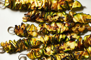 Grilled Zucchini Ribbons