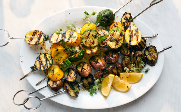 Summer Vegetable Skewers