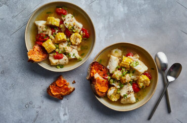 Cod and Corn With Old-Bay Butter