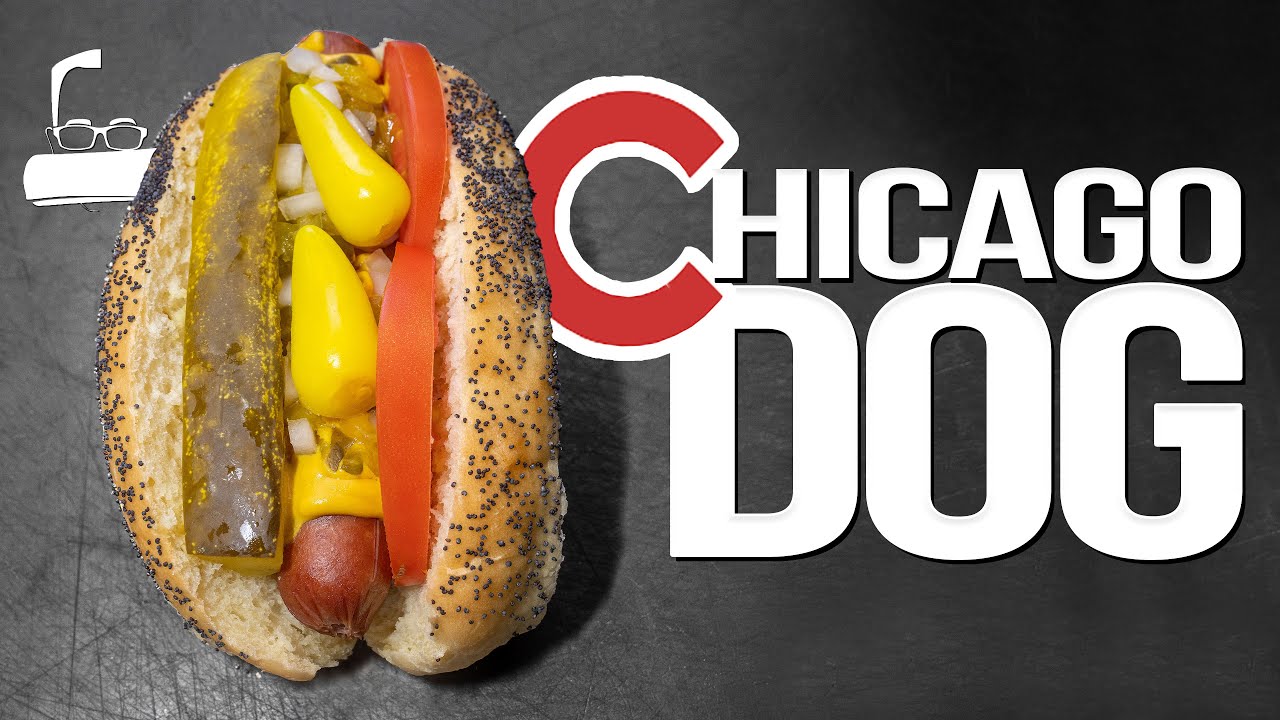 THE CHICAGO DOG / CHICAGO-STYLE HOT DOG…IS IT WORTH THE HYPE? | SAM THE COOKING GUY