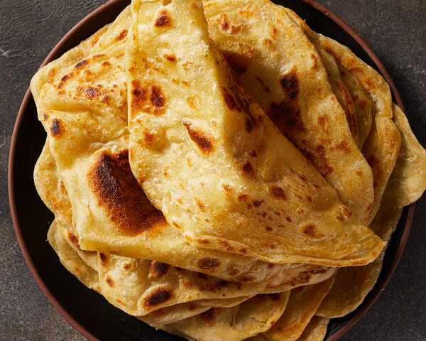 Msemen (Moroccan Flatbreads)