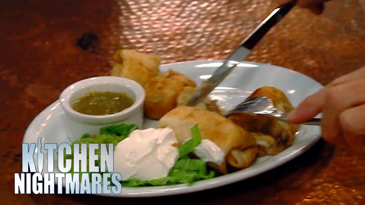 “Chimichanga? Chimi-Chuck-It-In-The-Bin” | Kitchen Nightmares