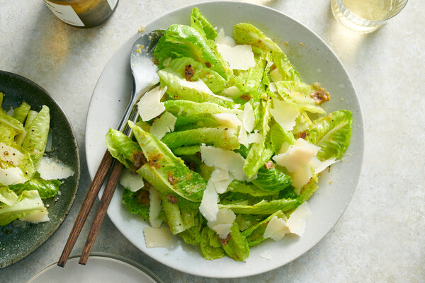 Romaine Salad With Anchovy and Lemon