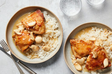 Garlic-Braised Chicken