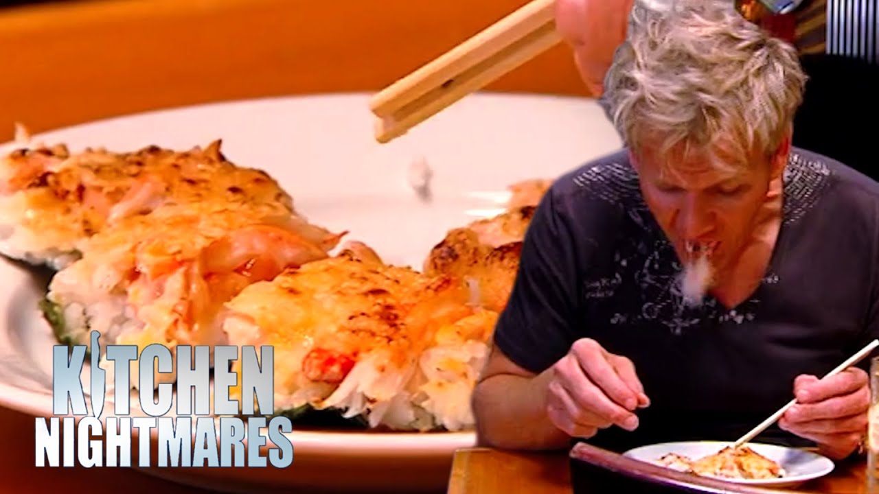 The Infamous 'SushiPizza' Kitchen Nightmares Bing Chef The Art