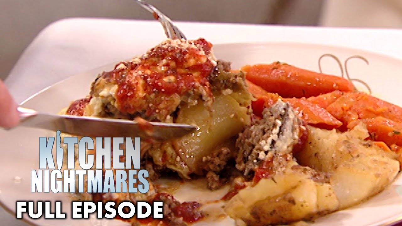 Beef Moussaka is “Shocking” | Kitchen Nightmares FULL EPISODE