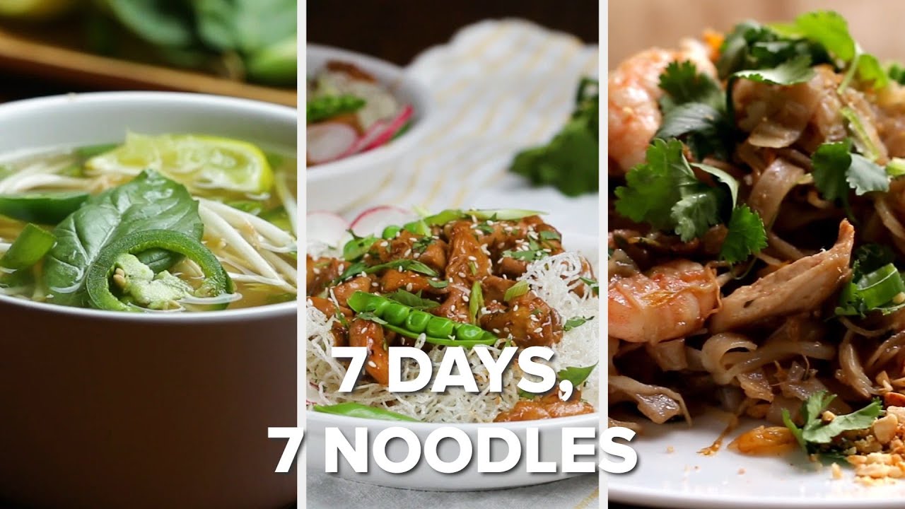 7 Days, 7 Noodle Recipes