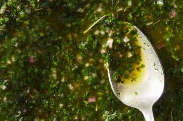 Fried Sage Salsa Verde