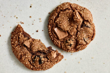 Chocolate-Cherry Ginger Cookies