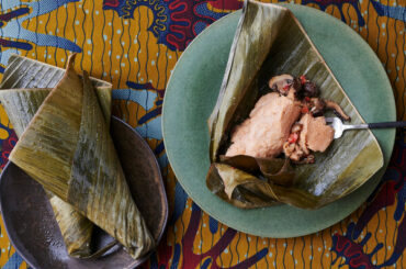 Moin Moin (Steamed Bean Cakes)