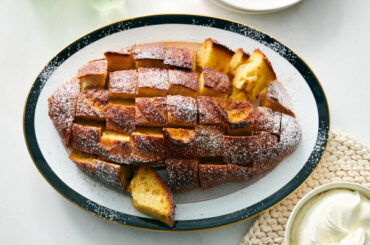 Eggnog Overnight French Toast