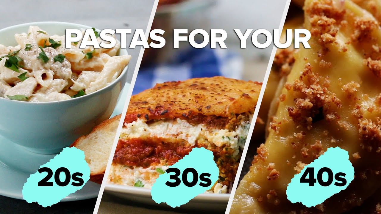 Pastas For Your 20s, 30s, 40s
