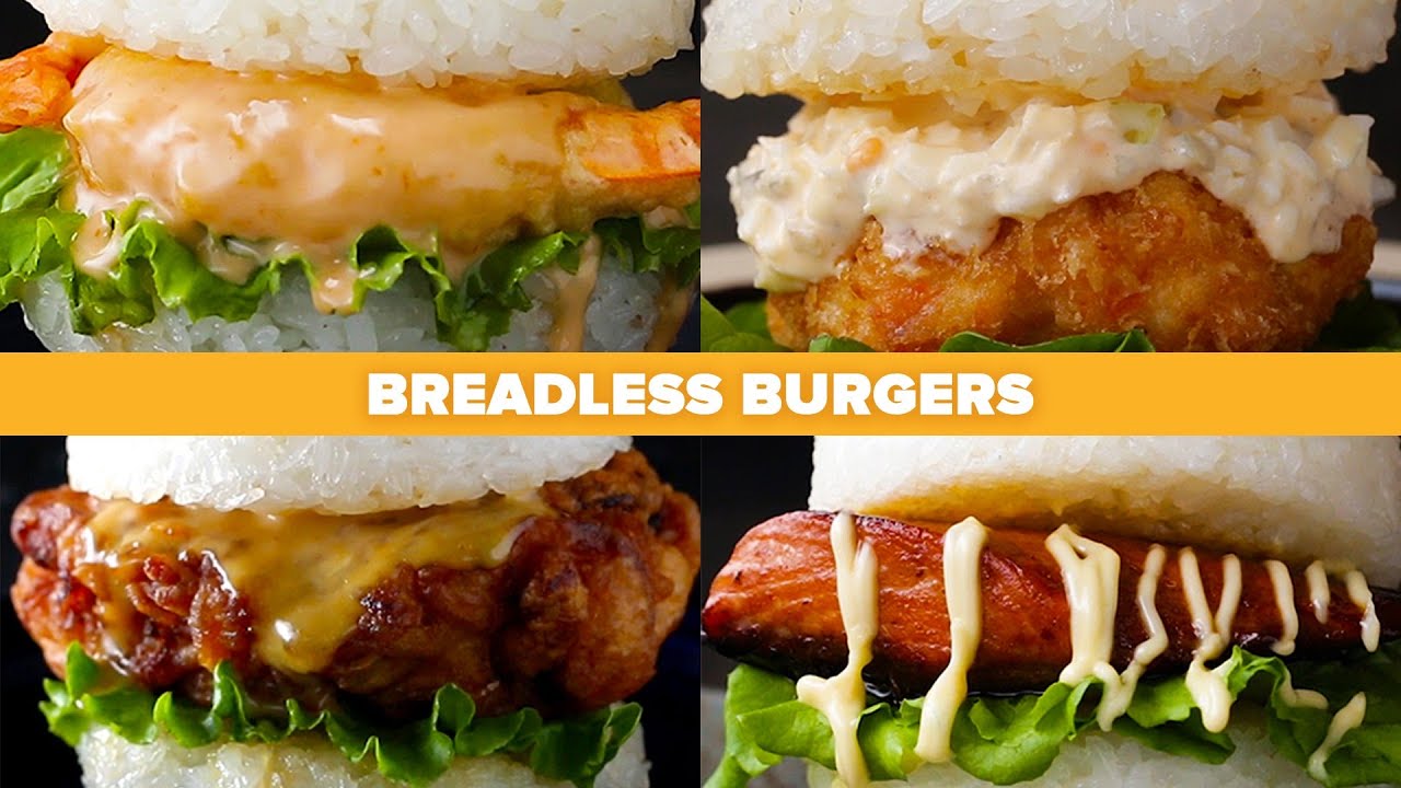 Bread-less Burger Recipes