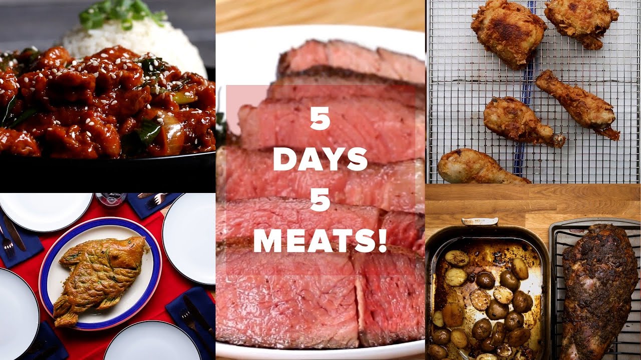 5 Days, 5 Different Meats