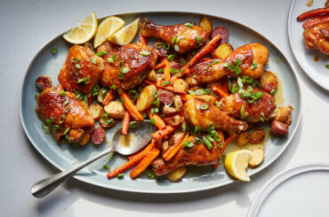 Hot Mustard and Honey Glazed Chicken